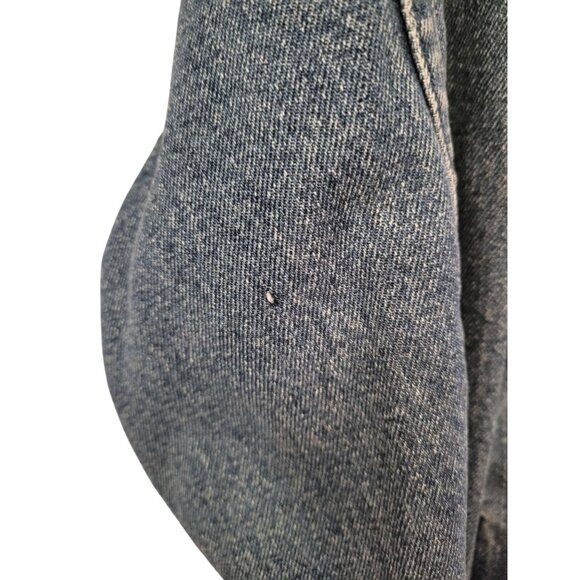 Cabelas Outdoor Gear Long Sleeve Mens Denim Jacket Harley-Davidson Patches Large - Picture 6 of 12